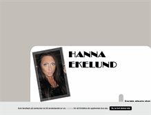 Tablet Screenshot of hanniigirl.blogg.se