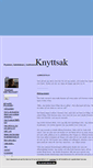 Mobile Screenshot of knyttsak.blogg.se