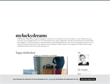 Tablet Screenshot of myluckydreams.blogg.se