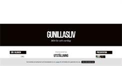 Desktop Screenshot of gunillasliv.blogg.se