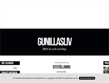 Tablet Screenshot of gunillasliv.blogg.se