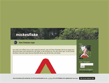 Tablet Screenshot of mickesfiske.blogg.se