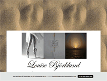 Tablet Screenshot of louisebj.blogg.se