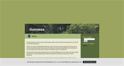 Desktop Screenshot of guinness.blogg.se