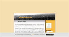 Desktop Screenshot of heteroflatorna.blogg.se
