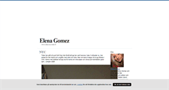 Desktop Screenshot of elenagomez.blogg.se