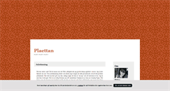 Desktop Screenshot of plaettan.blogg.se