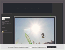 Tablet Screenshot of johannes.blogg.se