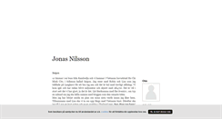 Desktop Screenshot of ettstyckejonas.blogg.se