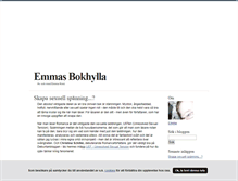 Tablet Screenshot of emmasbokhylla.blogg.se