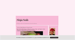 Desktop Screenshot of ninjanails.blogg.se