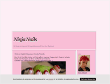 Tablet Screenshot of ninjanails.blogg.se