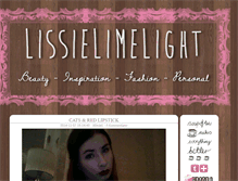 Tablet Screenshot of lissielimelight.blogg.se