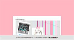 Desktop Screenshot of elinloveyou.blogg.se