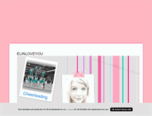 Tablet Screenshot of elinloveyou.blogg.se