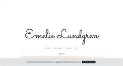 Desktop Screenshot of elundgren.blogg.se