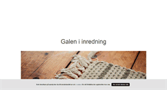 Desktop Screenshot of inredningsgalen.blogg.se